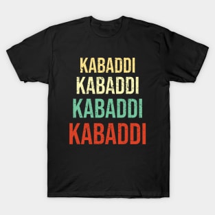 Kabaddi or Kabadi Indian Sports T-Shirt